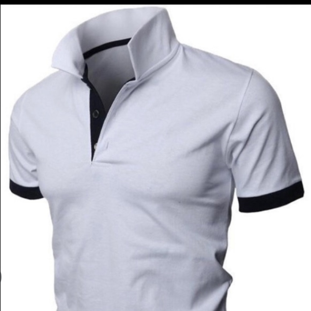 White polo- Great for school uniform